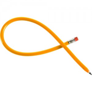Crayon flexible avec gomme. par Stimage