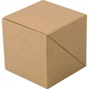 Cube magique en carton par Stimage