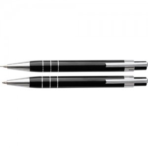 Parure de stylo bille et porte-mine en alumimium par Stimage