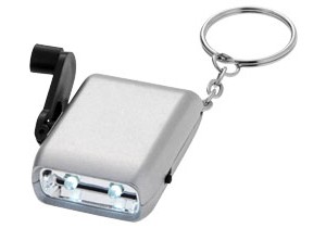 Lampe dynamo porte-clés Carina personnalisable Bullet