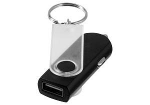 Adaptateur allume-cigare porte-clés Swivel personnalisable Bullet