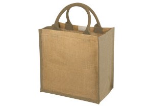 Sac fourre-tout en jute Chennai personnalisable Bullet