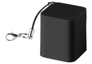 Haut-parleur Bluetooth® avec déclencheur d'appareil photo personnalisable Bullet