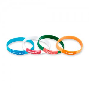 BRACELET SILICONE PLAQUE ALU sur mesure