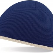 TWO TONE KNITTED HAT