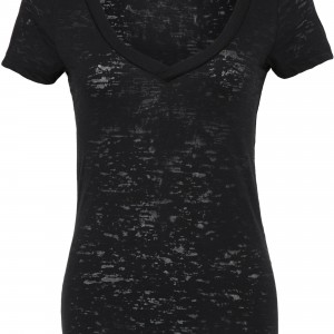 BURNOUT V NECK T-SHIRT