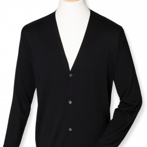 MEN'S V BUTTON CARDIGAN