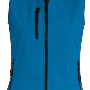 BODYWARMER SOFTSHELL FEMME personnalisé avec Stimage's