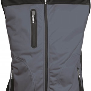 BODYWARMER SOFTSHELL TRICOLORE personnalisé avec Stimage's