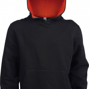 SWEAT-SHIRT CAPUCHE CONTRASTÉE ENFANT personnalisé avec Stimage's