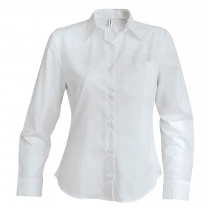 CHEMISE OXFORD MANCHES LONGUES FEMME personnalisé avec Stimage's