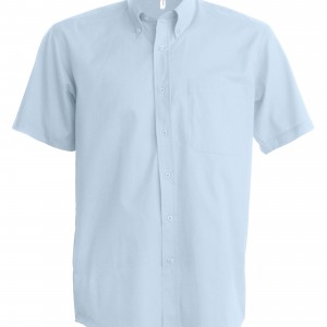 CHEMISE OXFORD MANCHES COURTES personnalisé avec Stimage's