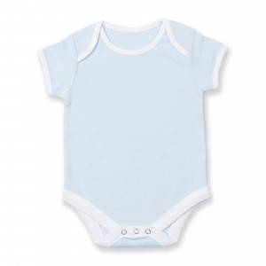 CONTRAST BABY BODYSUIT