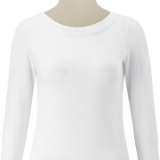3/4 SLEEVE STRETCH TOP