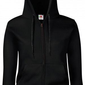 LADY FIT ZIP HOODED SWEAT (62-118-0)