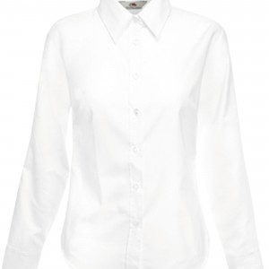 LADY FIT OXFORD SHIRT LONG SLEEVES (65-002-0)