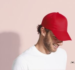 CASQUETTE PERSONNALISABLE BUZZ ROUGE