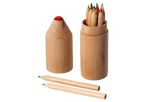 Set de 12 crayons de couleur personnalisable Bullet