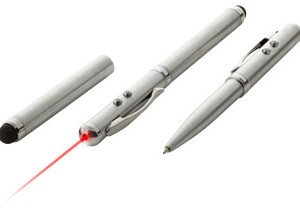 Stylet stylo à bille pointeur laser multifonctions Sovereign personnalisable Bullet
