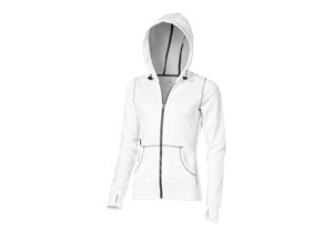 Sweater capuche full zip femme Moresby personnalisable Elevate