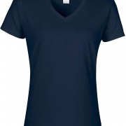 Premium Cotton Ladies’ V-Neck T-shirt