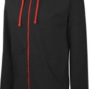 Sweat-shirt zippé capuche contrastée personnalisé avec Stimage’s