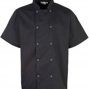 STUDDED FRONT CHEF'S JACKET